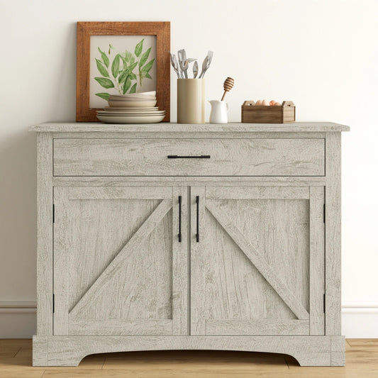 Opbergkast van hout, kleur wit